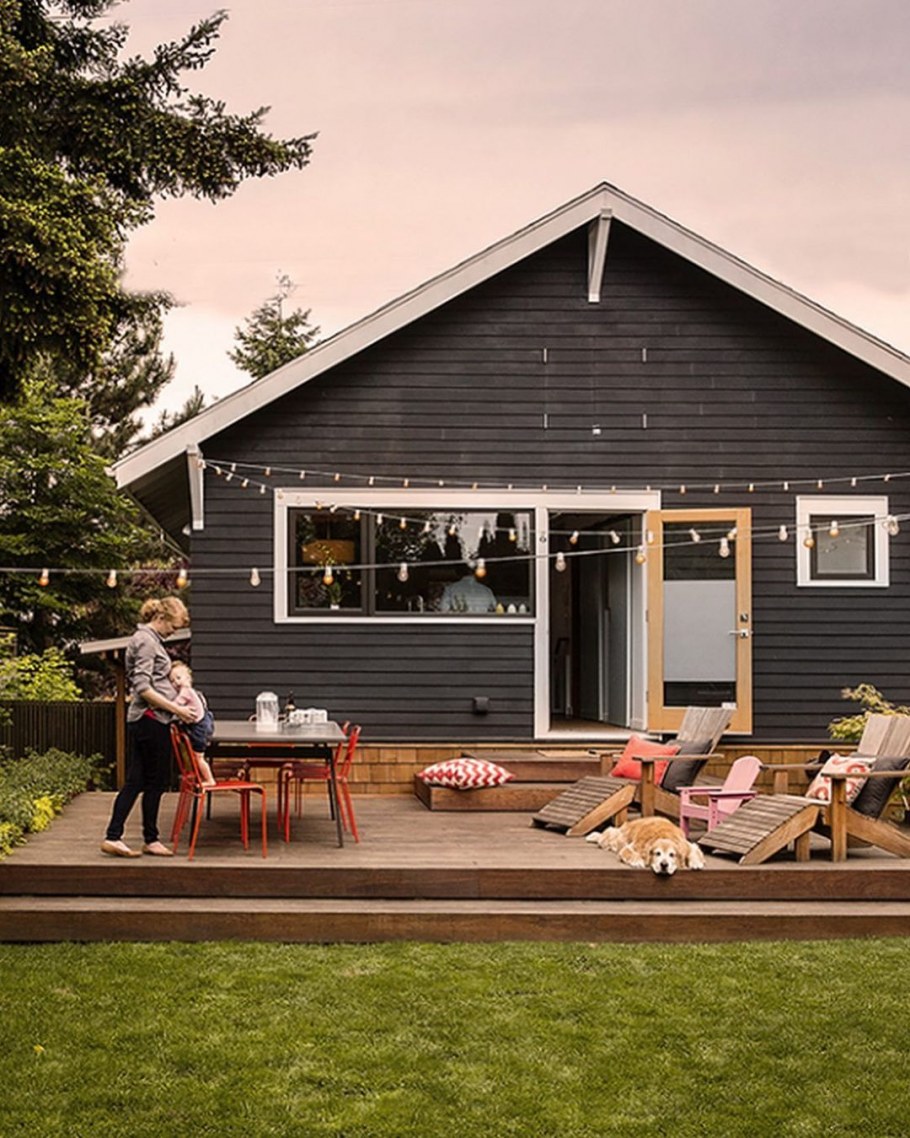 Дачный домик с террасой