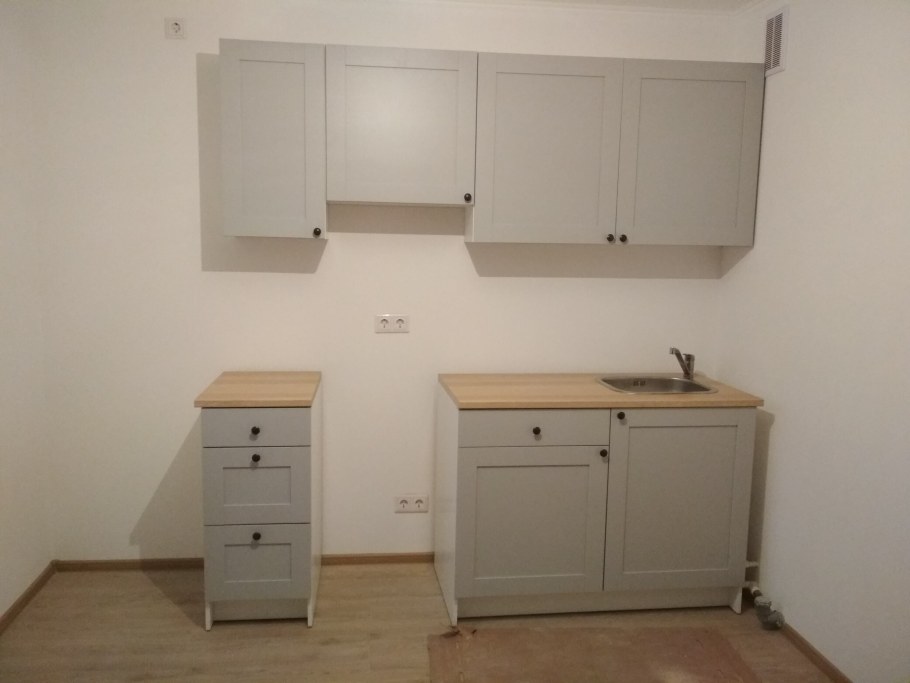 Кухня икеа КНОКСХУЛЬТ белая