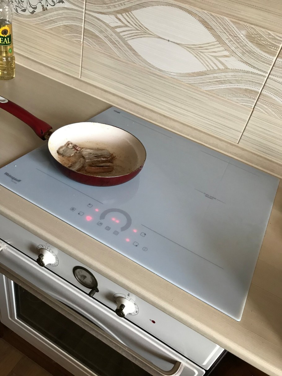 Индукционная варочная панель Fulgor Milano Ch 804 ID TS WH