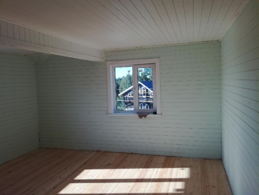 Имитация бруса внутри Тиккурила