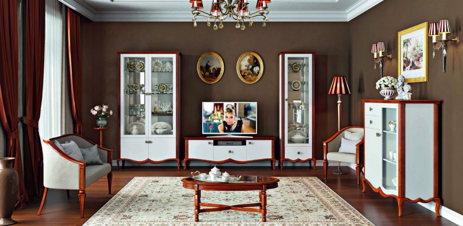 Стенка модульная Прованс ГН-223.207