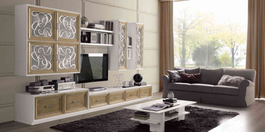 Гостиная стенка Неоклассика Италия