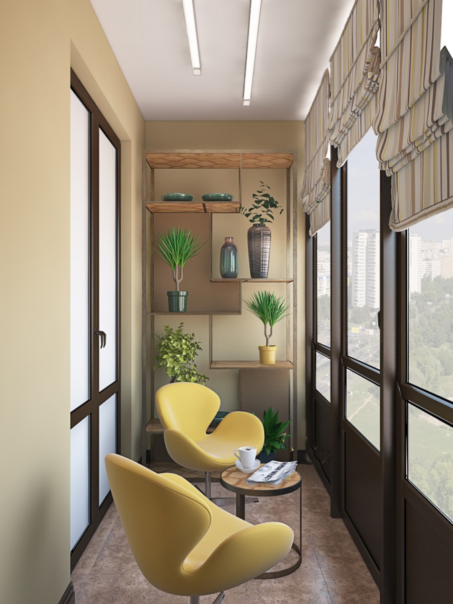 Полубалкон полулоджия