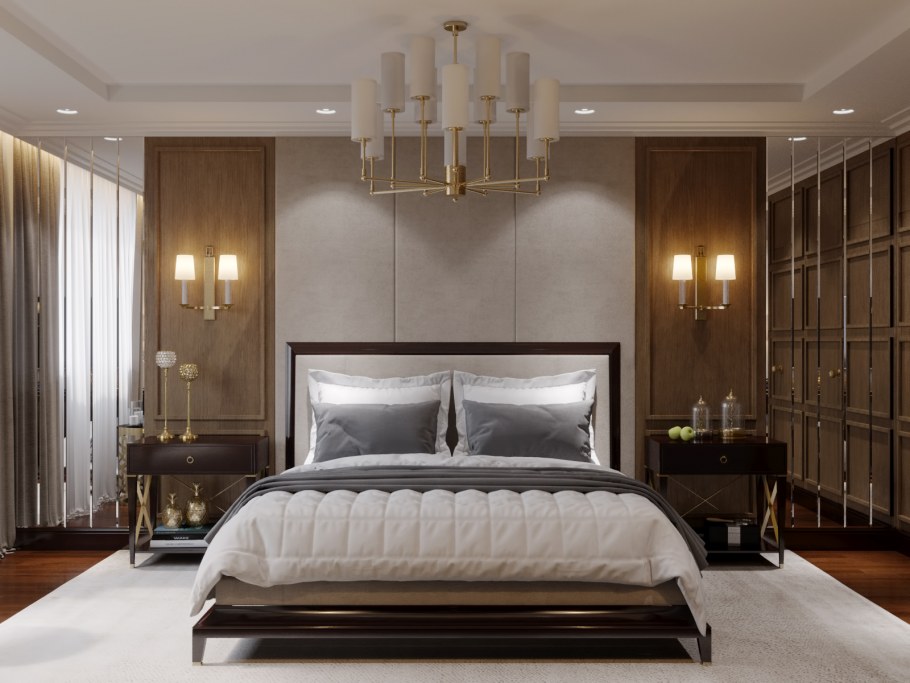 Интерьер в благородных тонах
