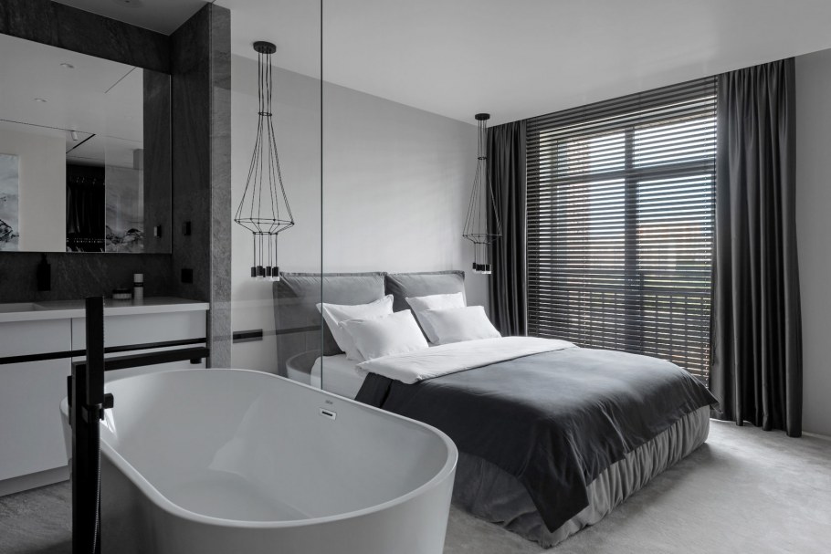 Интерьер в стиле хэйтэк