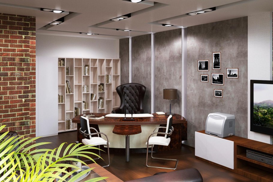 Современный офис лофт