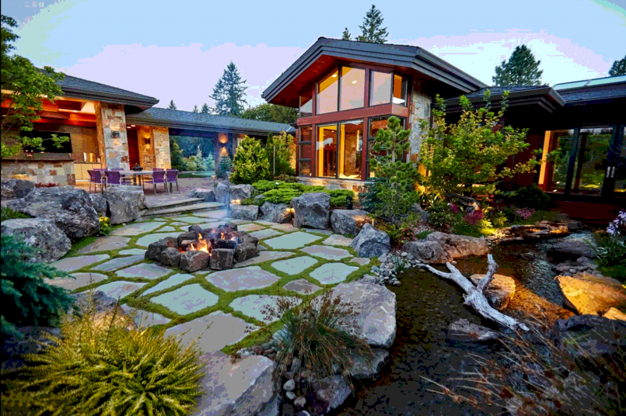 Ландшафт дачного участка