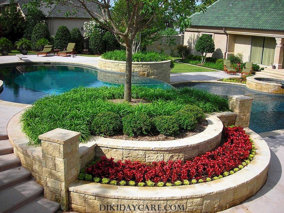 Ландшафт клумбы