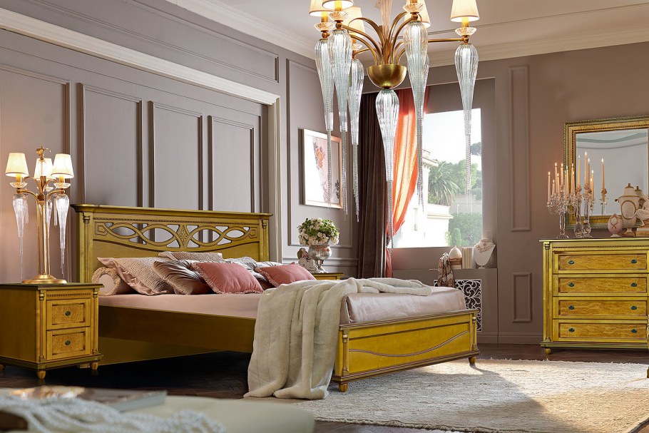 Спальня Валенсия янтарь