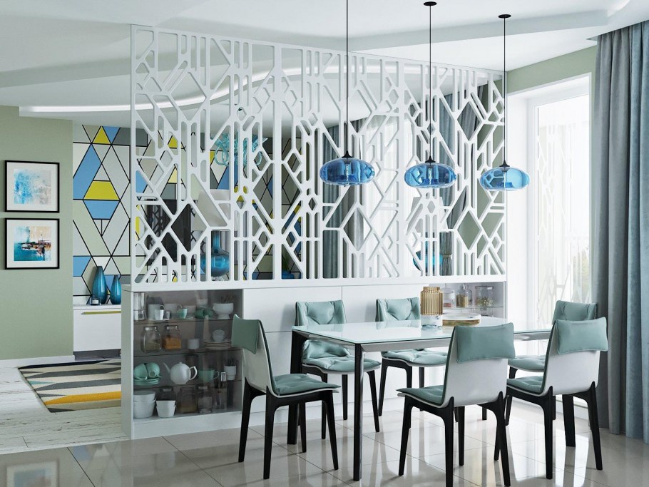 Строгая геометрия в интерьере