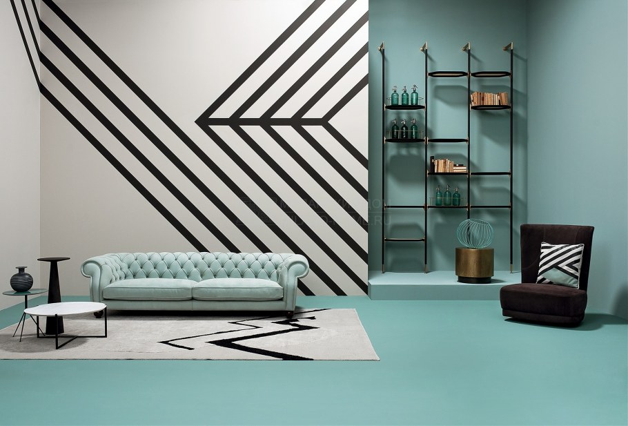 Геометрические линии в интерьере