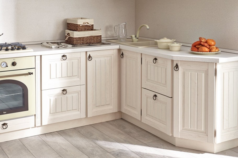 Кухня Изабелла зеленый ясень СТОЛЛАЙН