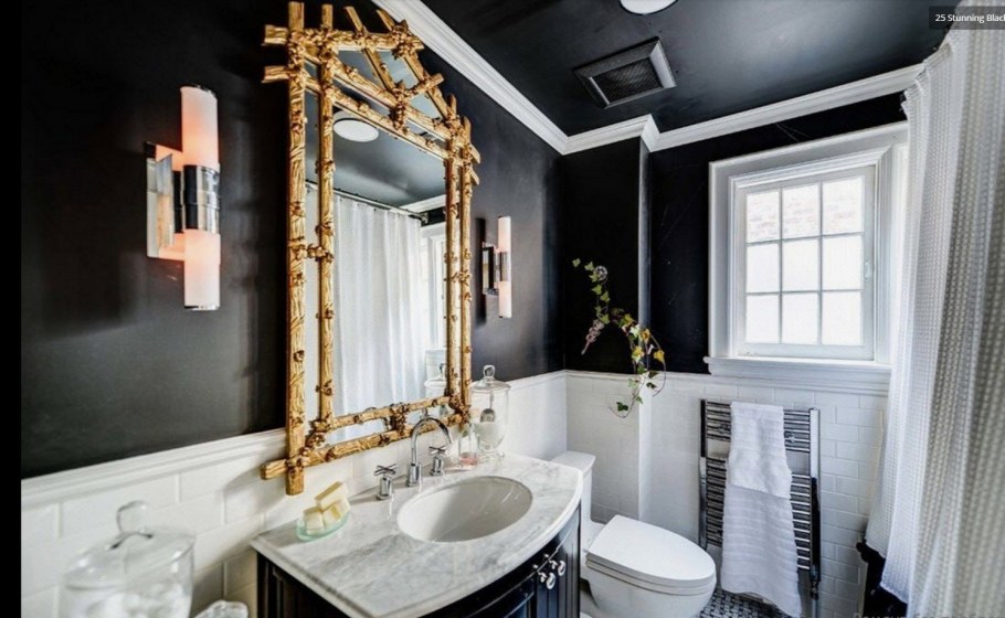 Сине золотой интерьер