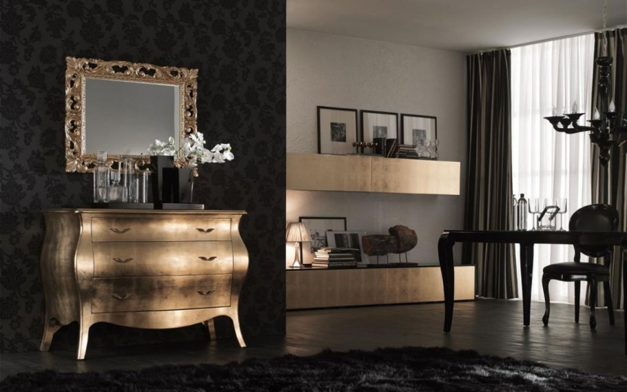 Консоль Vogue 100, цвет золото