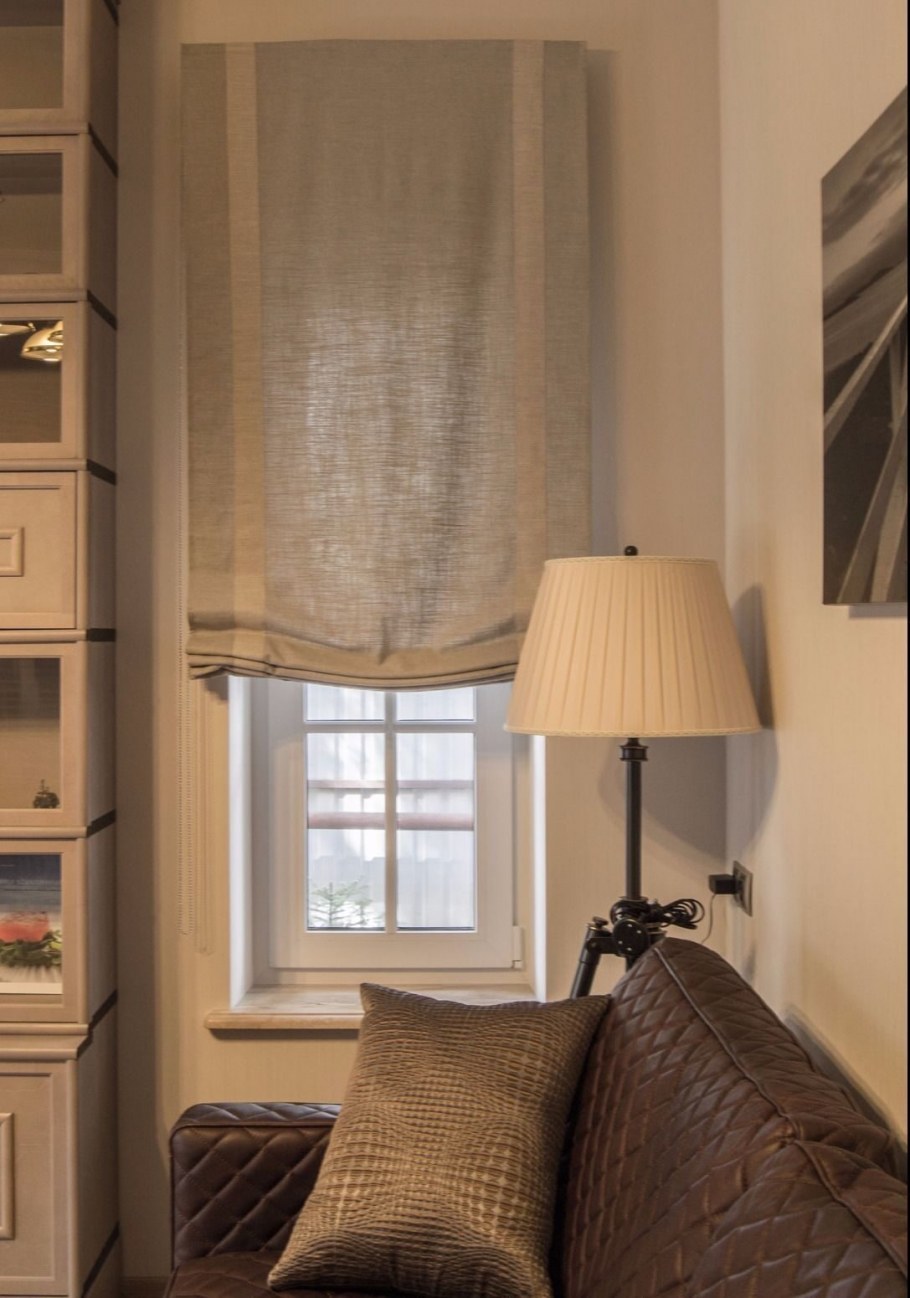 Римские шторы закрытые