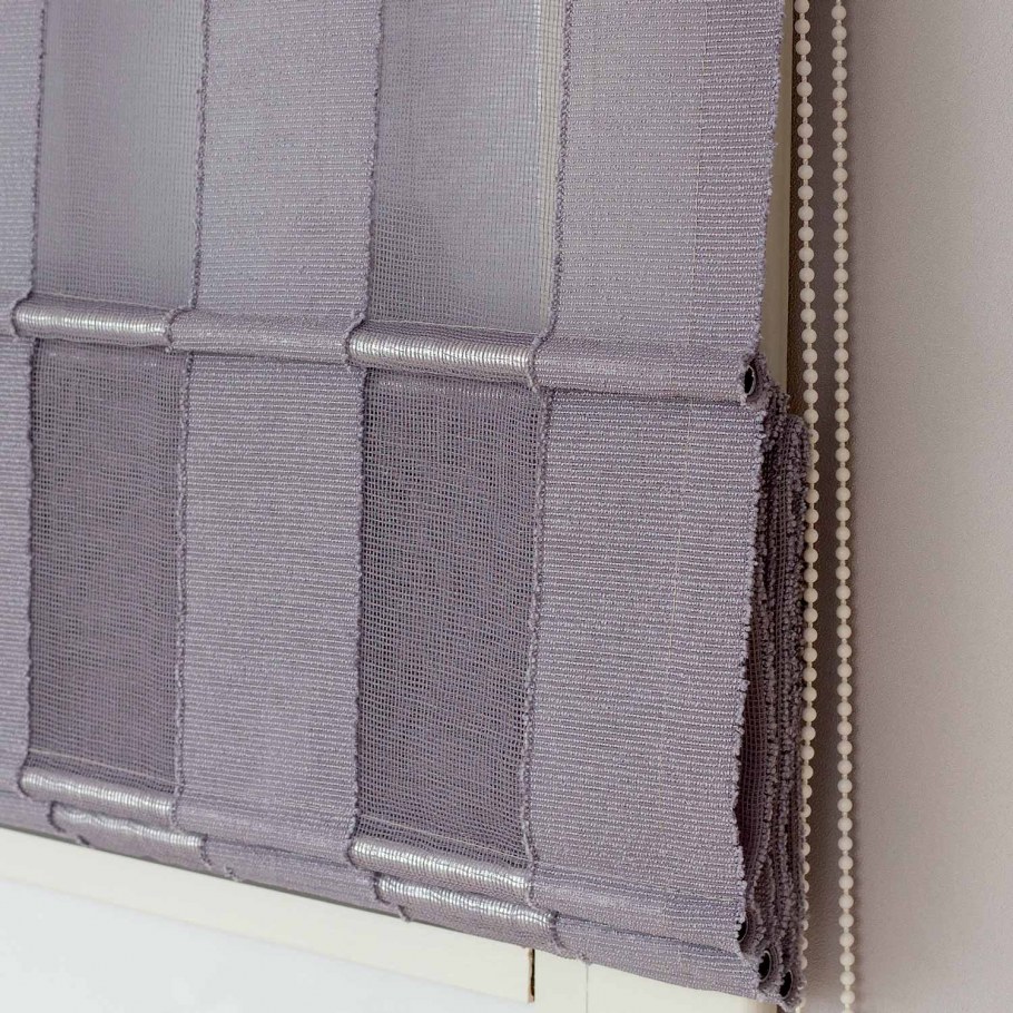 Римские шторы с декором