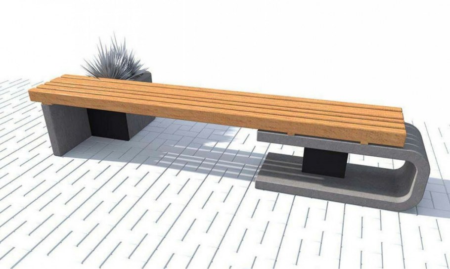 Уличные дизайнерские скамейки
