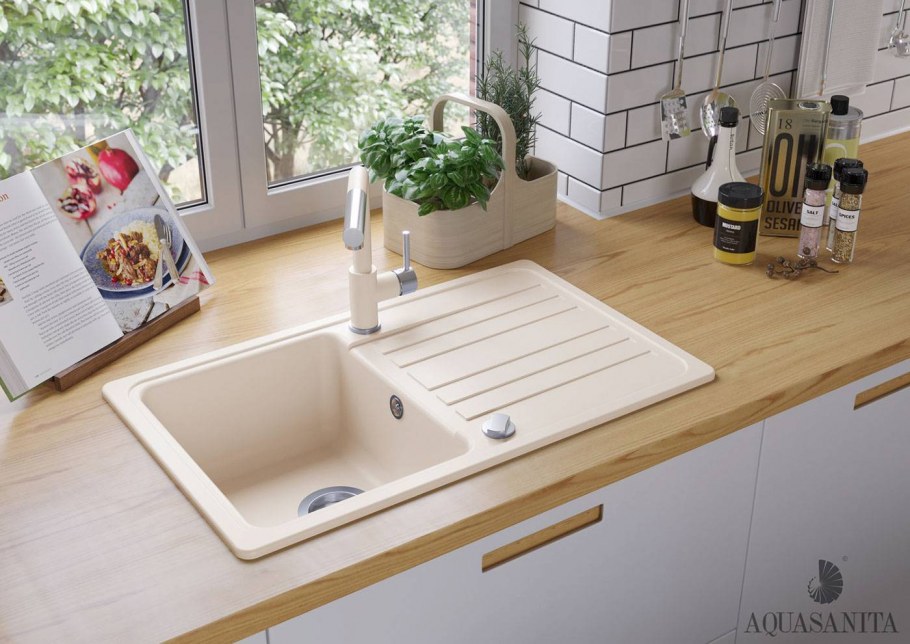 Красивые мойки на кухню в столешницу