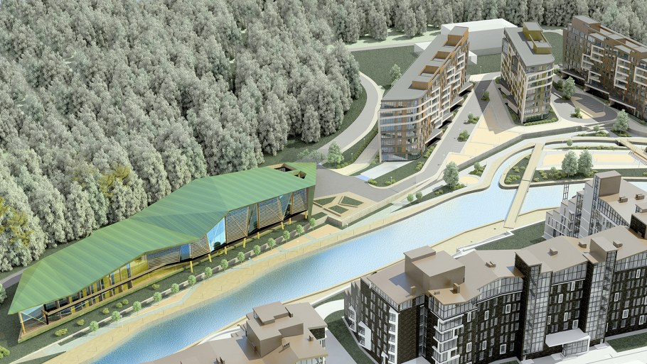 Олимпийская деревня Новогорск подъезд