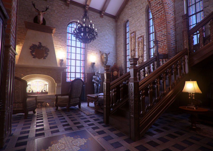 Викторианская Готика интерьер