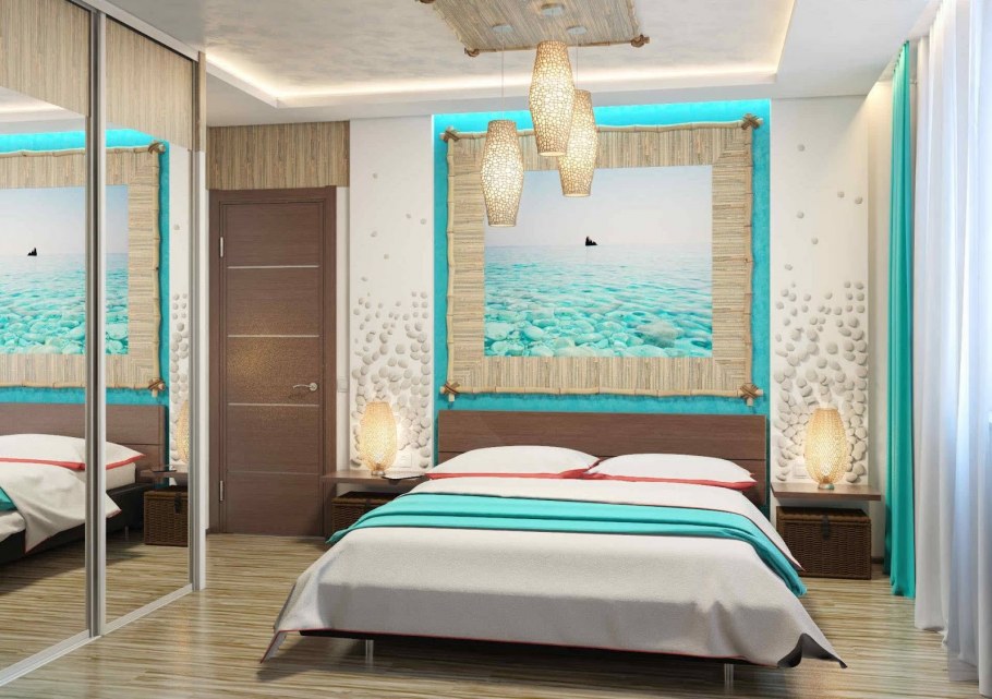 Спальня в стиле Средиземноморья