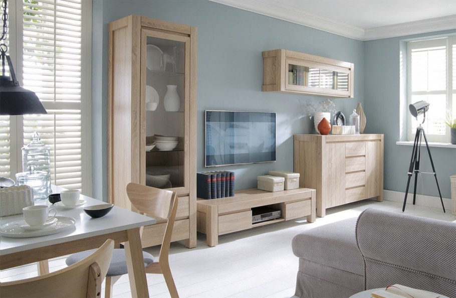 Гостиная Каспиан дуб сонома