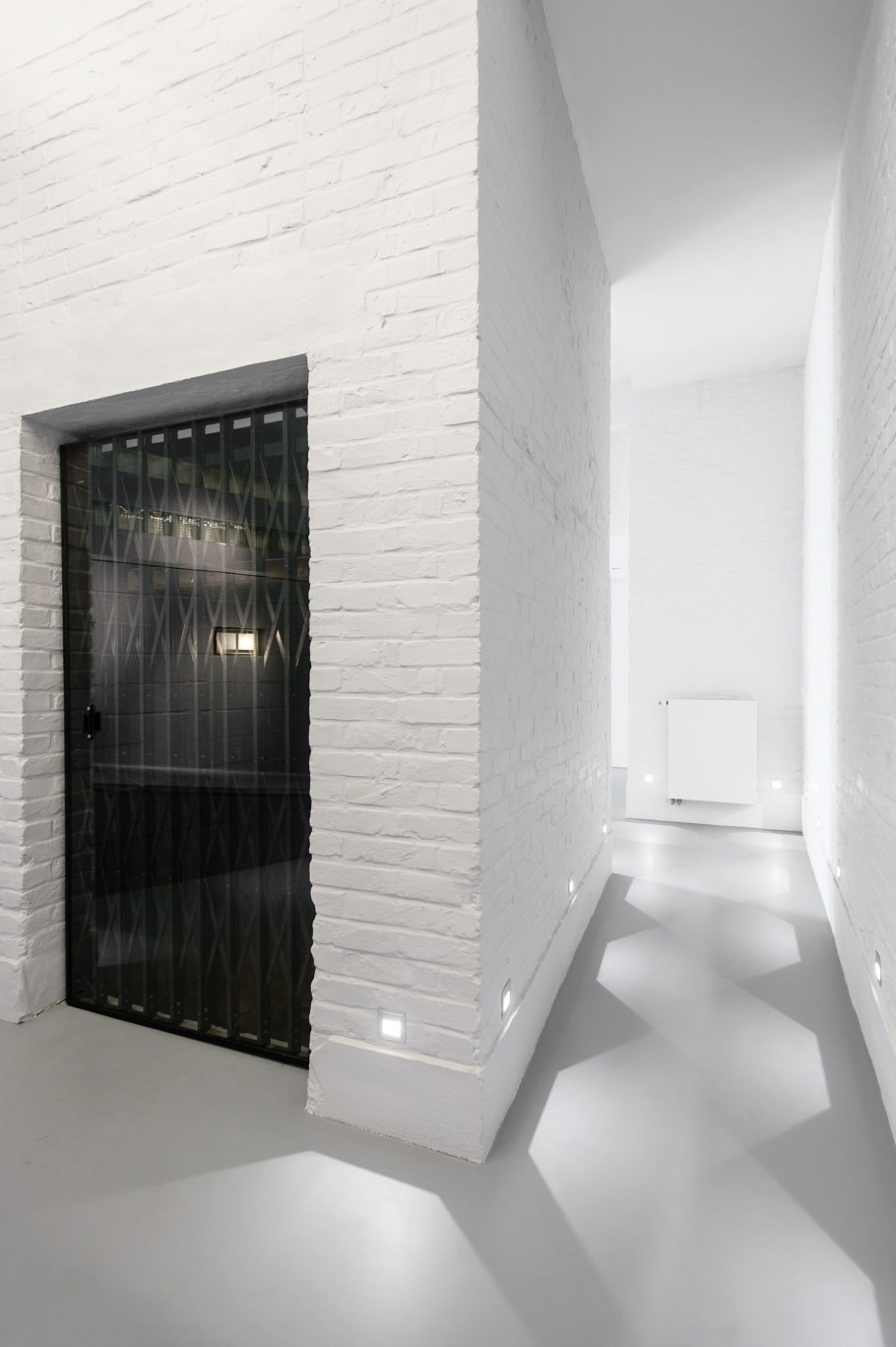 Отделка белый куб