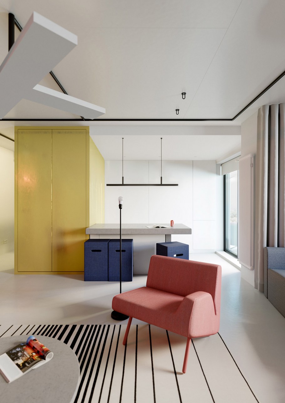 Белые стеновые панели в интерьере