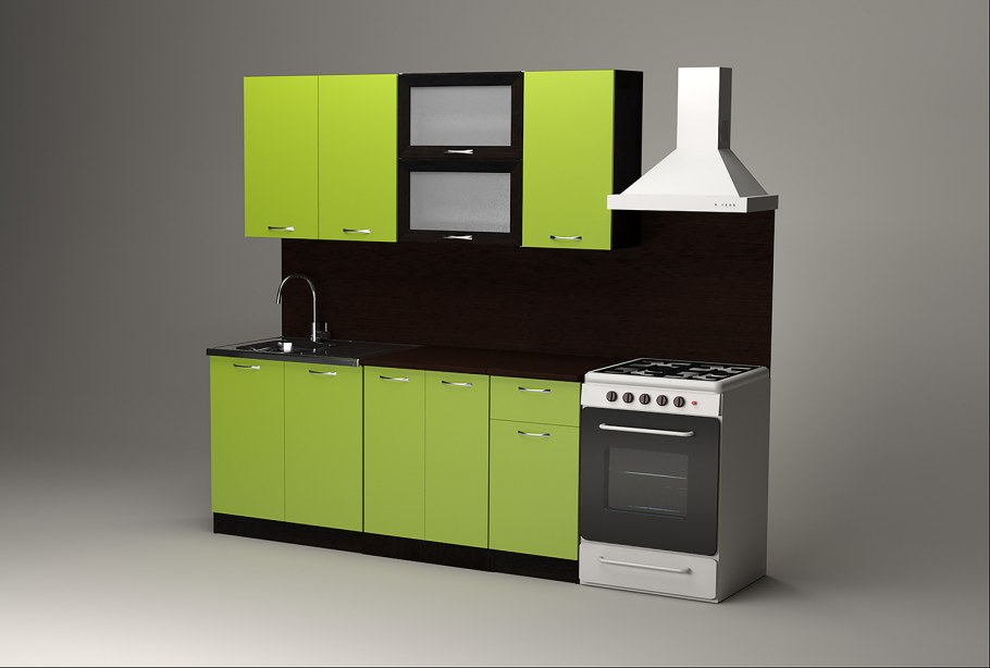 Кухня Симпл дуб сонома