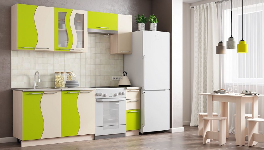 Кухонный гарнитур Легенда 24 1.5м