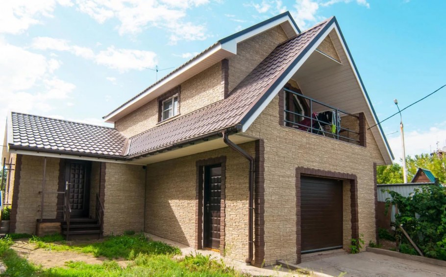 Гибкий камень для наружной отделки