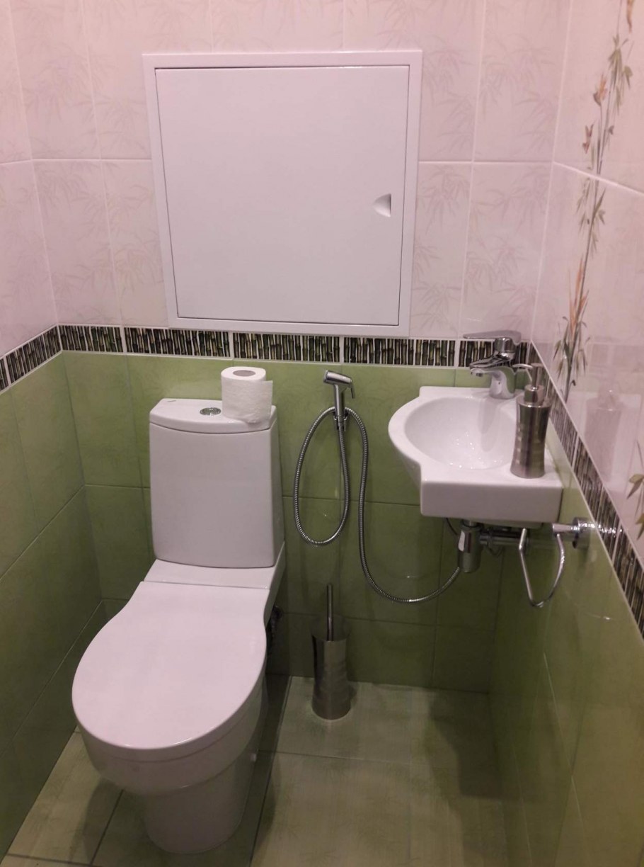 Туалет без отделки