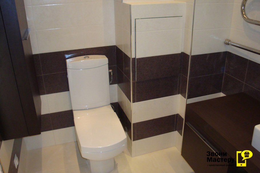 Мебель в туалет с коробом
