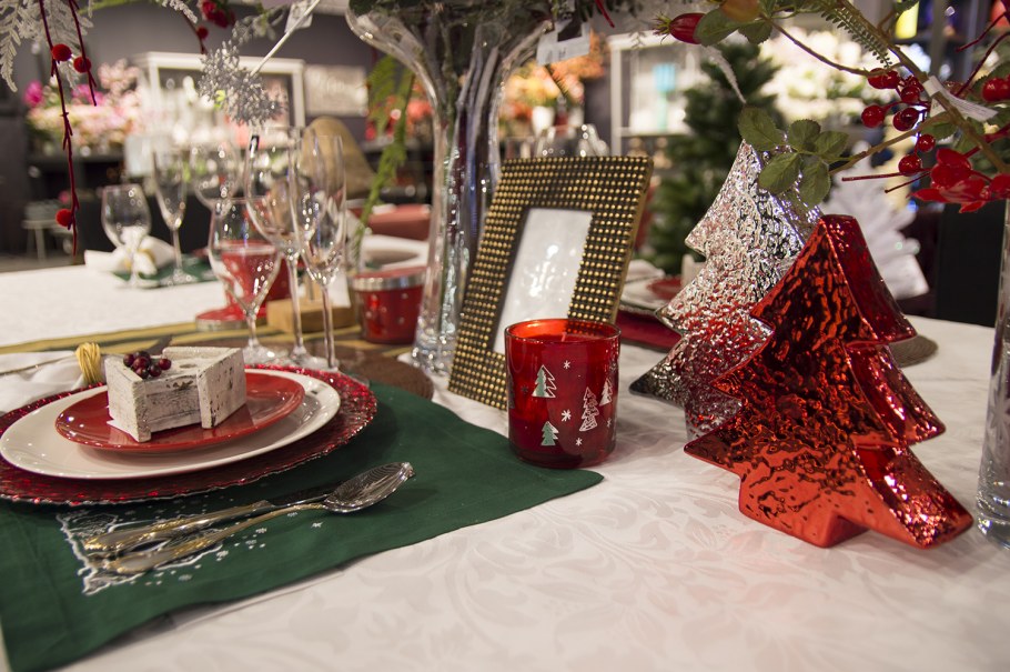 Декор новогоднего стола