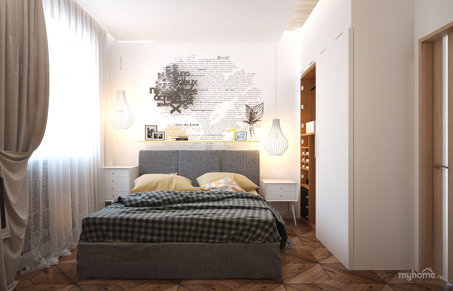 Спальня 14 кв м икеа