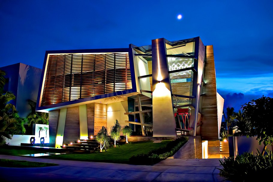 Нео футуризм в архитектуре вилла