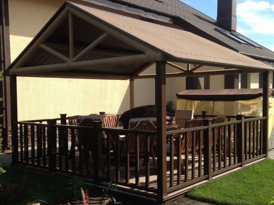 Ограждение беседки