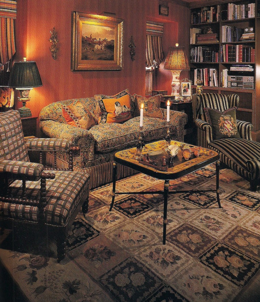 Интерьер в стиле Англии 1920х