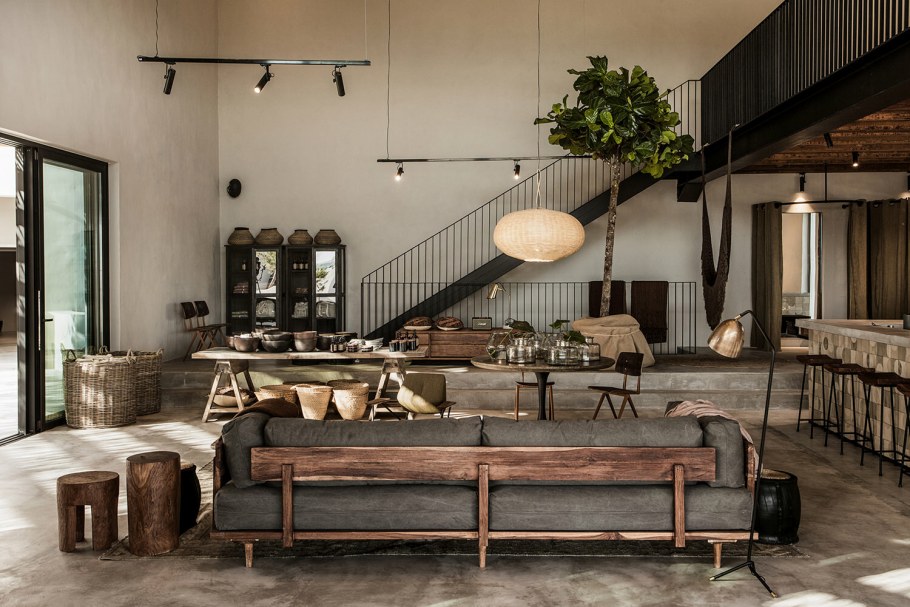 Смесь лофт и бохо в интерьере