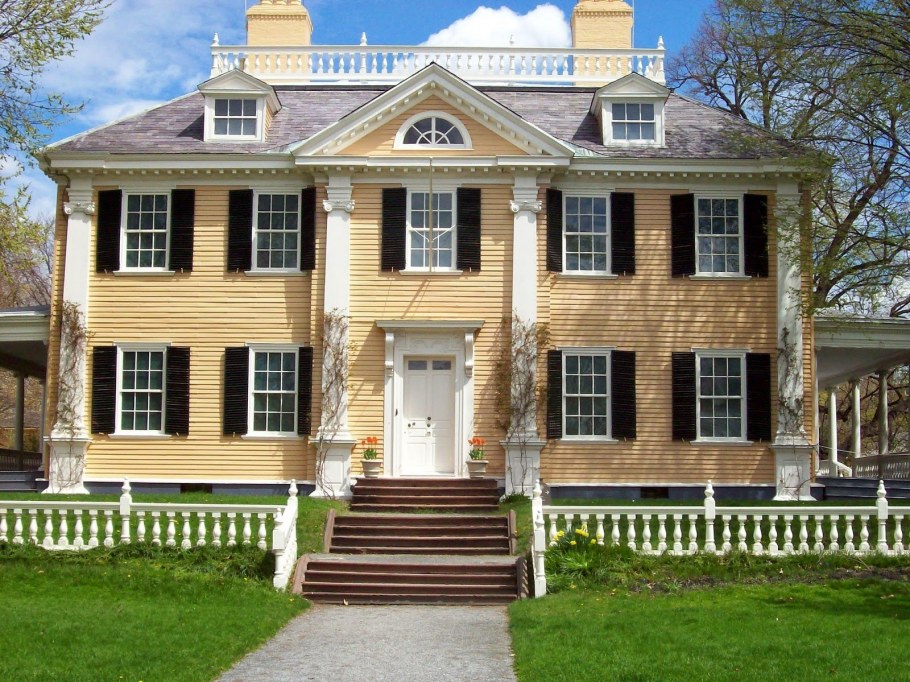 Дом колониальный стиль Англия