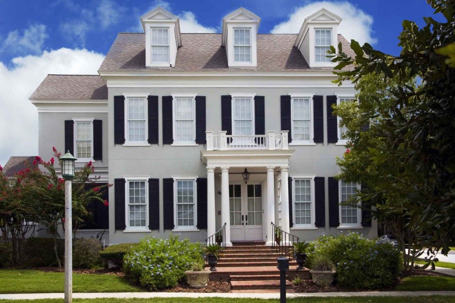 Георгианский колониальный стиль в архитектуре США