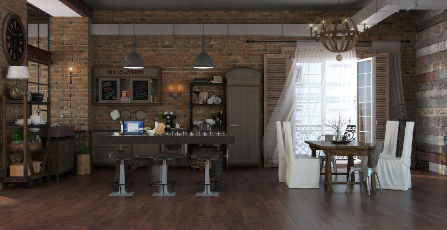 Стиль лофт андеграунд