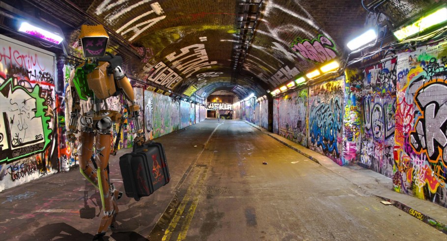 Интерьер в стиле лофт Индастриал бар