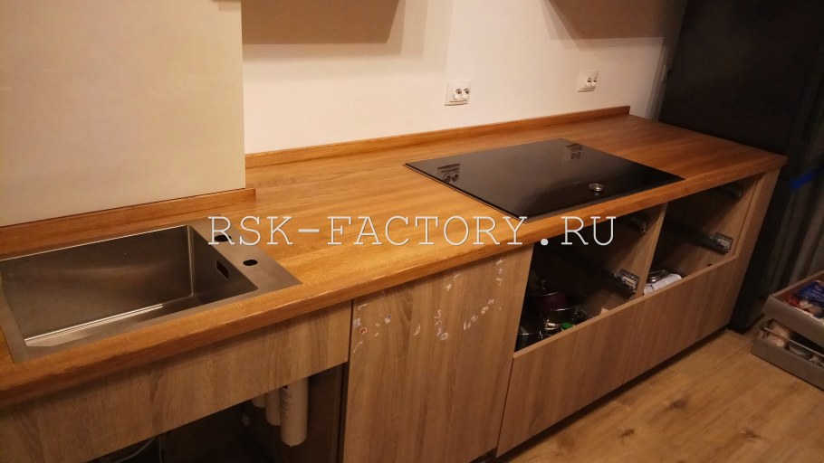 Плинтус для столешницы дуб Вотан