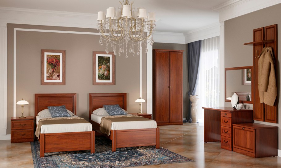 Кровать Камилла бежевый