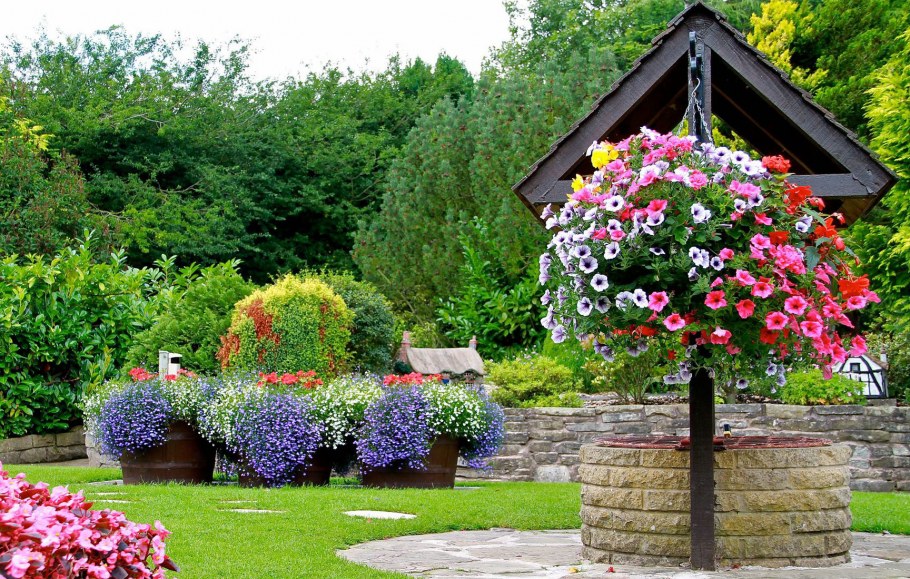 Цветники на даче