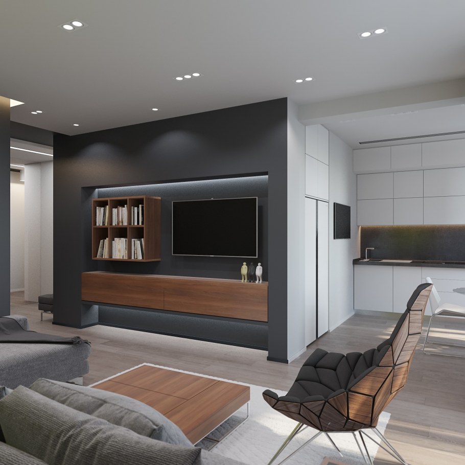 Дизайнерский проект квартиры