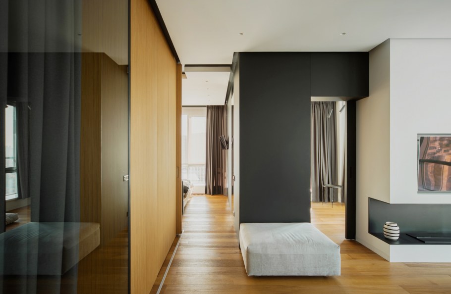 Спальня в минималистическом стиле 12 кв.м