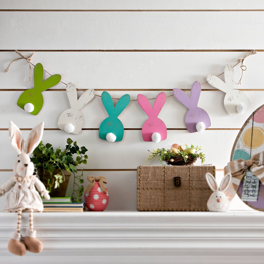 Пасхальный декор окна