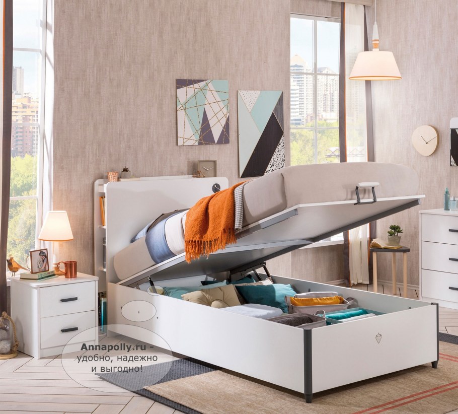 Кровать Cilek White 100x200